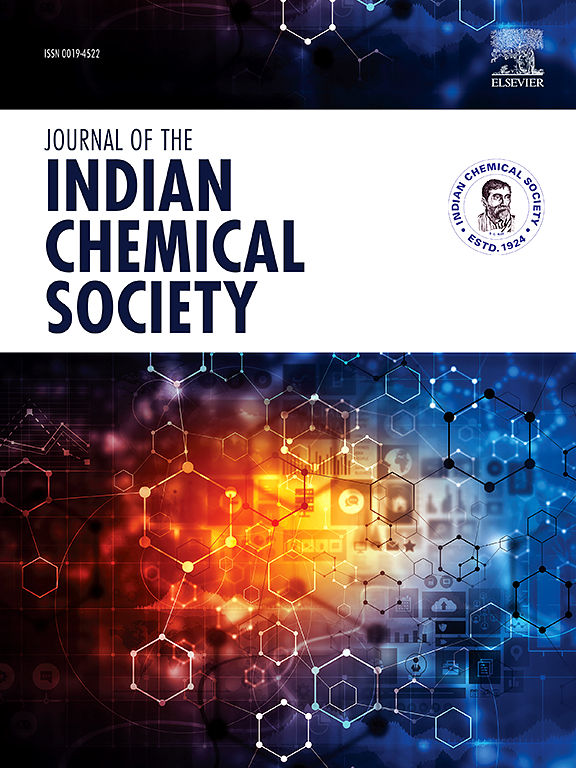 Go to journal home page - Journal of the Indian Chemical Society